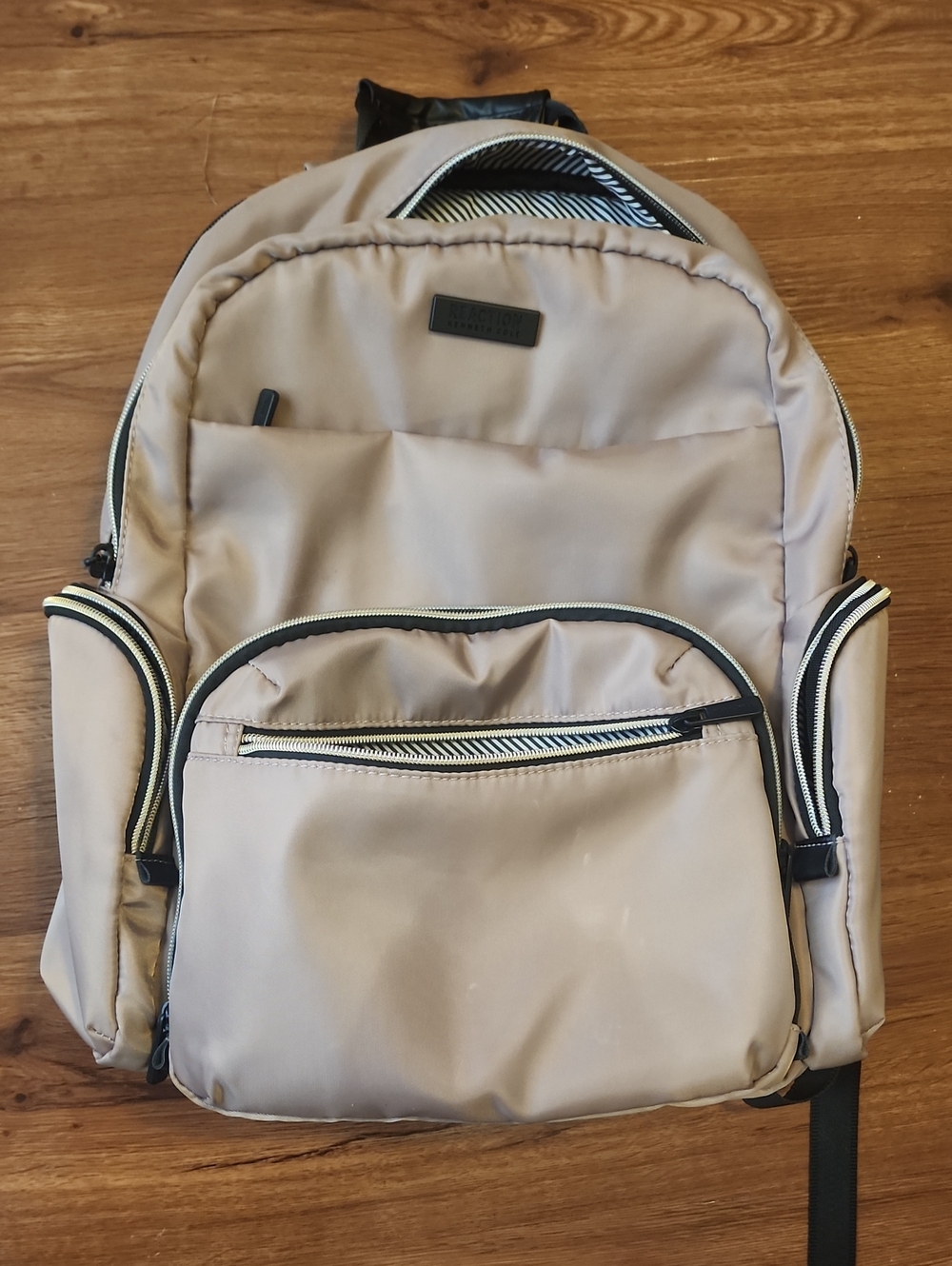 Women or Men Beige Backpack - Casual Daypack